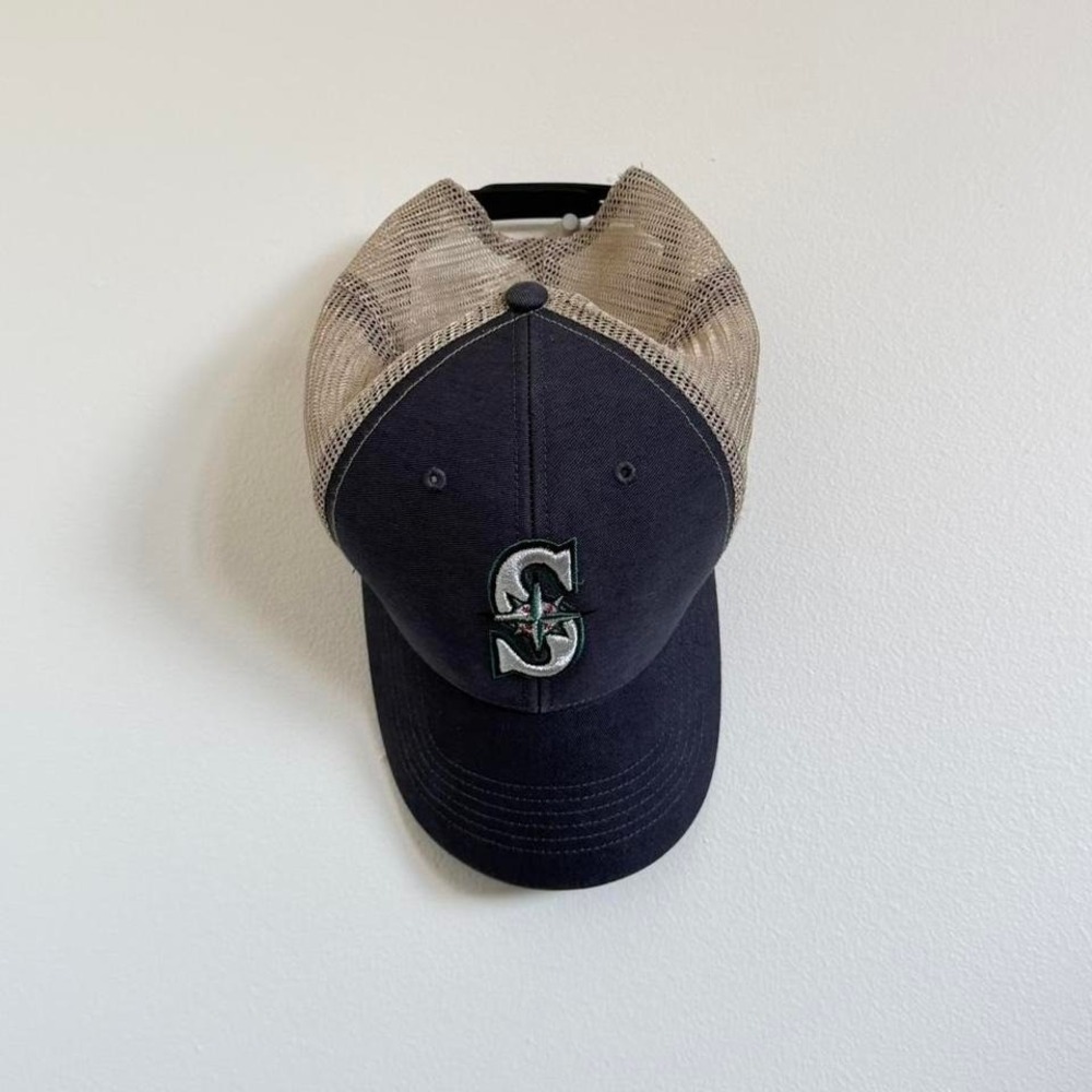 Vintage Seattle Mariners Trucker Hat MLB Genuine Merchandise Snapback